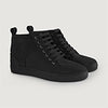 color swatch Marty High Top Black Nubuck Sneakers