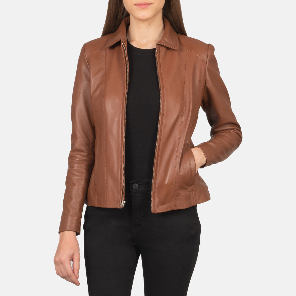 Types of leather jackets womens discount
