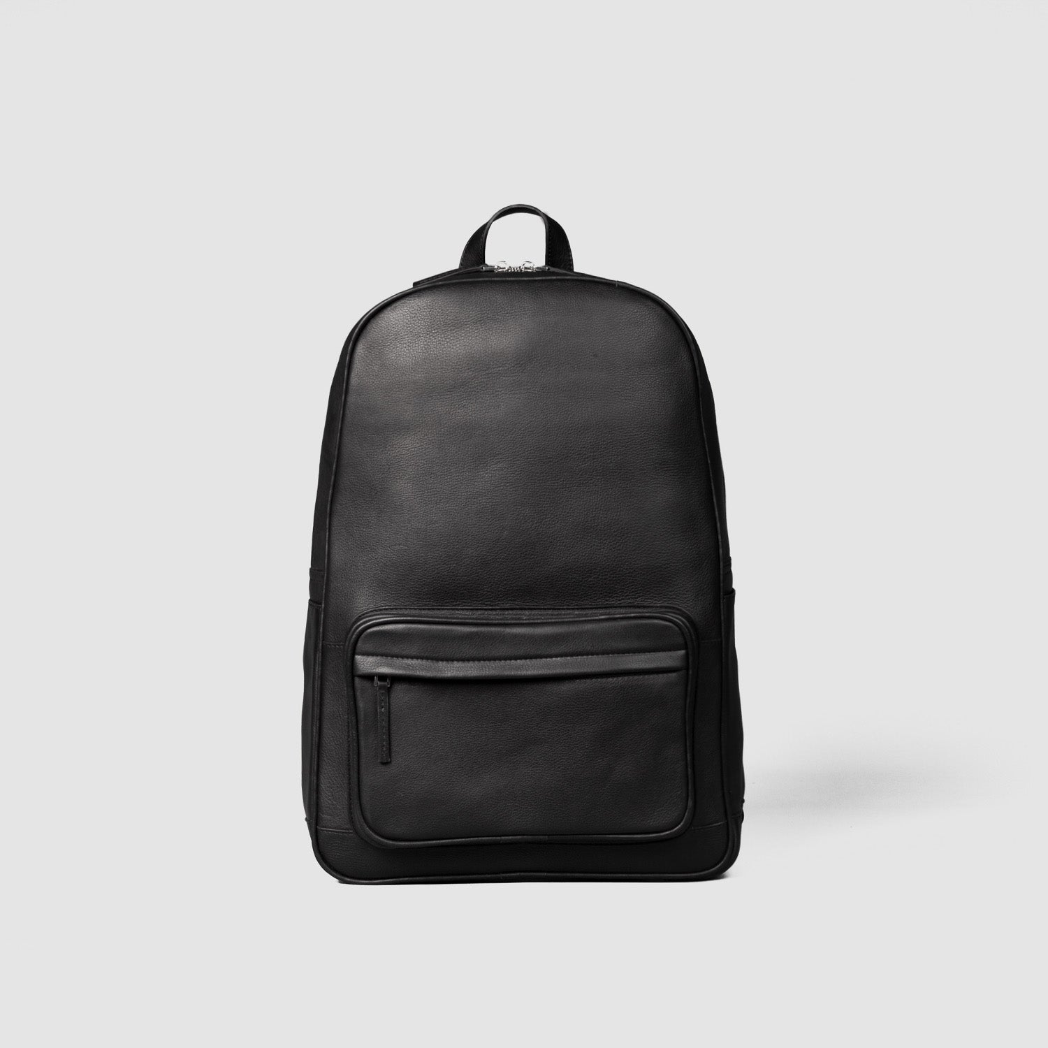 The Philos Black Leather Backpack For Men & Women – The Jacket Maker